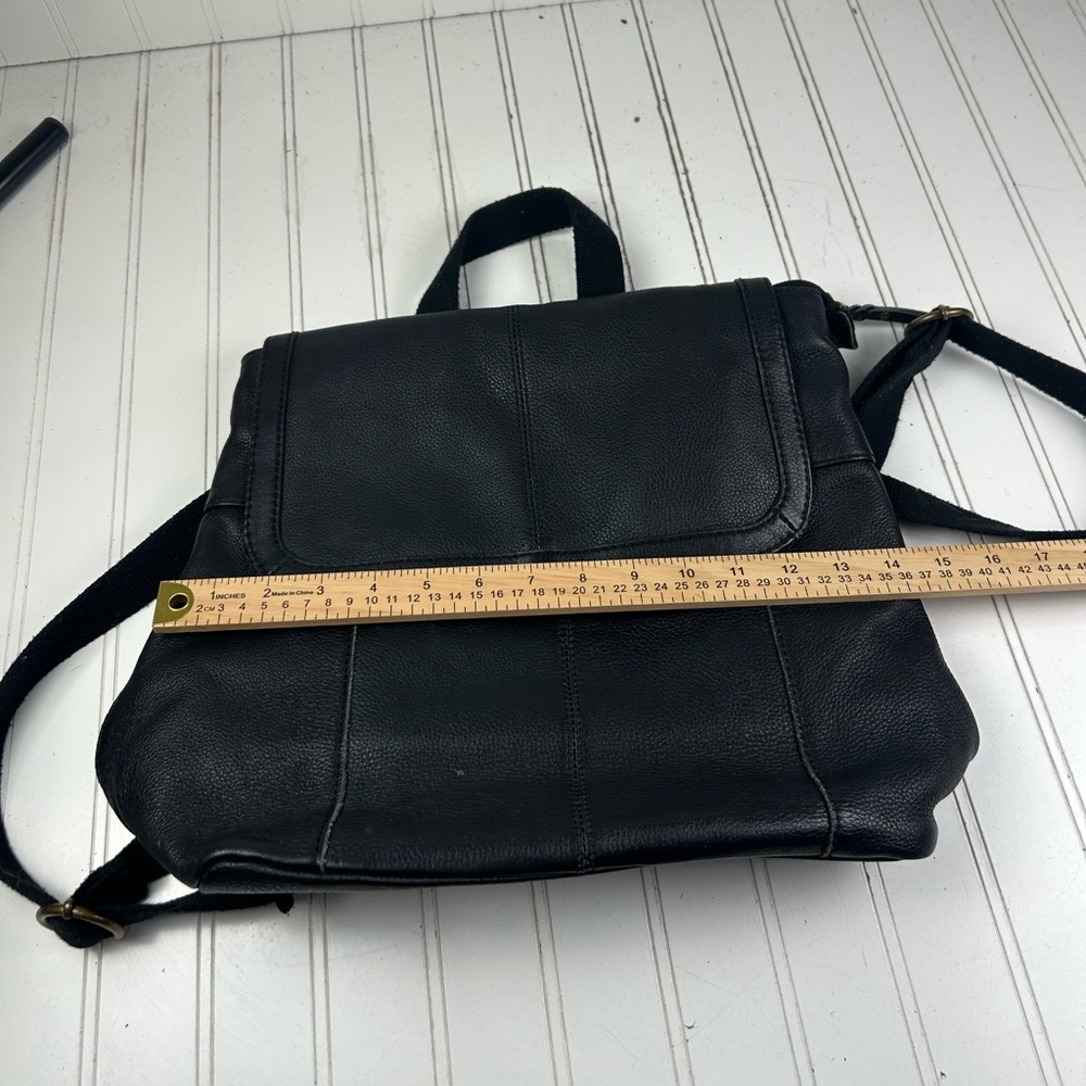 The Sak Leather Backpack Womenโs Vintage Y2K Slouchy Boho Shoulder Bag - Picture 8 of 13